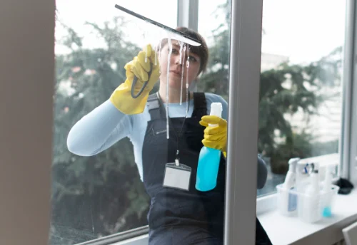 Nettoyage de vitres intérieures et extérieures à Pierlas